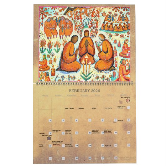 2023 De helft van het jaar leeft zinvol Kalender (Feb 2026)