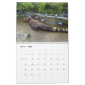2023 DINOSAUR WORLD CALENDAR: Kinder agenda afdruk Kalender (Mar 2026)