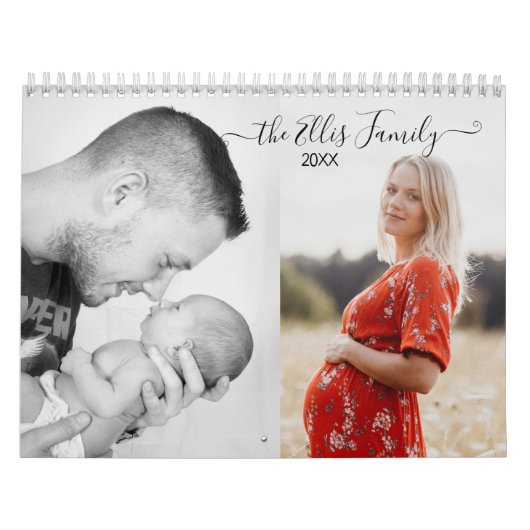 2023 Editable Text Custom Photo Calendar Kalender (Hoes)