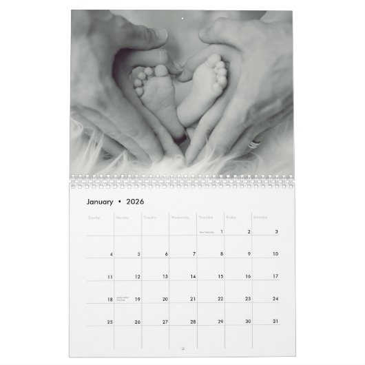 2023 Editable Text Custom Photo Calendar Kalender (Jan 2026)