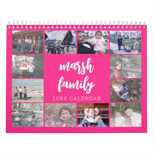 2023 Eenvoudige, moderne, aangepaste foto - 13 Afb Kalender (Hoes)