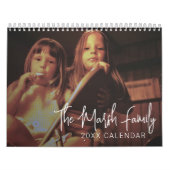 2023 Eenvoudige, moderne, aangepaste foto - 14 Afb Kalender (Hoes)