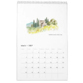 2023 Exclusieve Waterverf Agenda Kalender (Mar 2027)