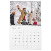 2023 Familie Aangepaste foto-herinneringen Kalender (Feb 2027)