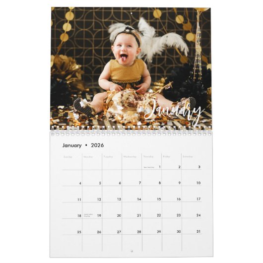 2023 Family Custom Photo Kalender (Jan 2026)