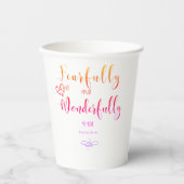 2023 Fearful and Wonderful Made Papieren Bekers (Voorkant)