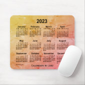 2023 Foiled Grey Calendar door Janz Muismat (Met muis)