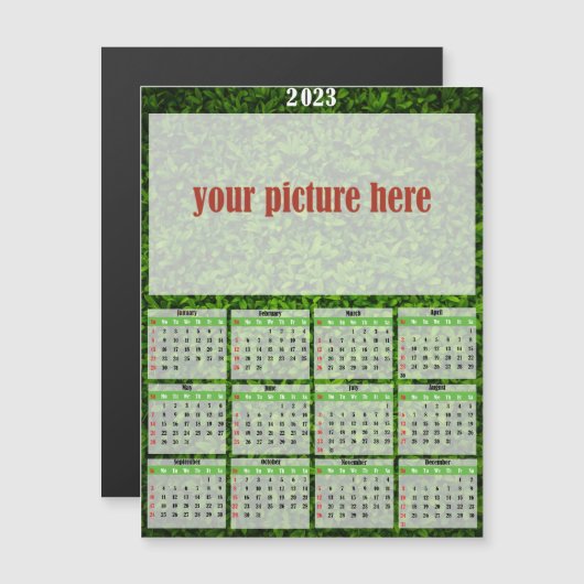 2023 Foto Specialized Fridge Magnet Calendar (Voorkant / Achterkant)