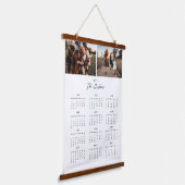 2023 Fotokalender, bewerkbare kleurenwandtapes Hangend Wandkleed (Gebogen)