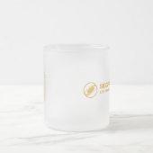 2023 Frosted Mok, 10 oz Matglas Koffiemok (Center)