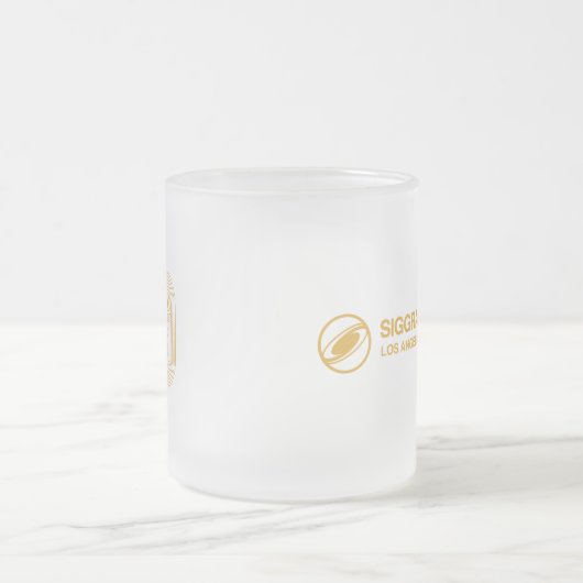 2023 Frosted Mok, 10 oz Matglas Koffiemok (Center)