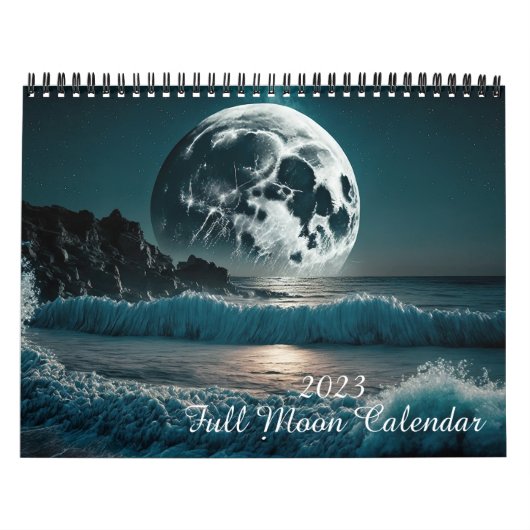 2023 Full Moon Agenda Kalender (Hoes)