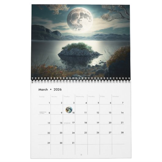 2023 Full Moon Agenda Kalender (Mar 2026)