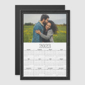 2023 Full Year Magnetic Calendar Custom Photo (Voorkant / Achterkant)