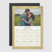 2023 Full Year Magnetic Calendar Custom Photo (Voorkant / Achterkant)