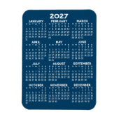 2023 Full Year Uitzicht Calendar - Basic Minimum Magneet (Verticaal)