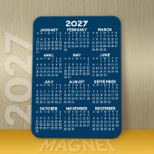 2023 Full Year Uitzicht Calendar - Basic Minimum Magneet