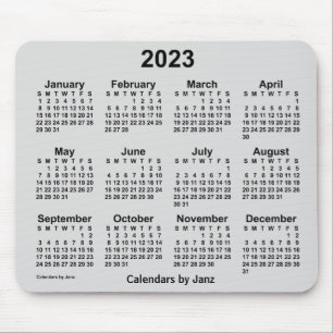 2023 Gainsborough Grey Calendar door Janz Muismat