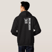 2023 Geboren in 1973 Romeinse cijfers 50ste Jubile Hoodie (Achterkant volledig)