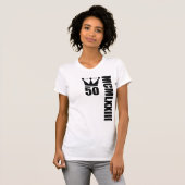 2023 Geboren in 1973 Romeinse cijfers 50ste Jubile T-shirt (Voorkant volledig)