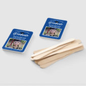 2023 Gefeliciteerd Afstuderen Schoolkleuren Foto h Handwaaier (Niet-gemonteerd)