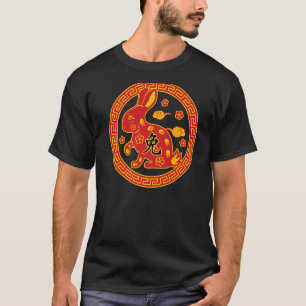 2023 Gelukkig Chinees nieuwjaar dierentuin T-shirt