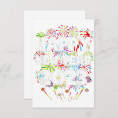 2023 Gelukkig nieuwjaarsfeest Mannen van de Eve Pa Bedankkaart (Voorkant / Achterkant)