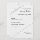 2023 Geometrische vormen Foto-Afstuderen Kaart (Achterkant)