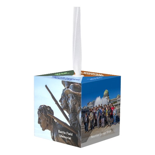 2023 Gettysburg Reunion Ornament (Achter hoekig)