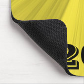 2023 Gold Afstuderen Dag van Janz Mousepad Muismat (Hoek)