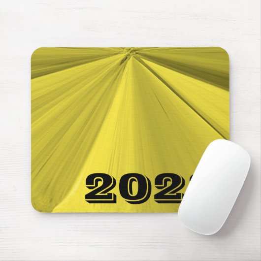2023 Gold Afstuderen Dag van Janz Mousepad Muismat (Met muis)