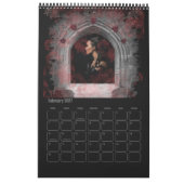 2023 Gotische meisjes Kalender (Feb 2027)