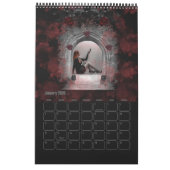 2023 Gotische meisjes Kalender (Jan 2026)