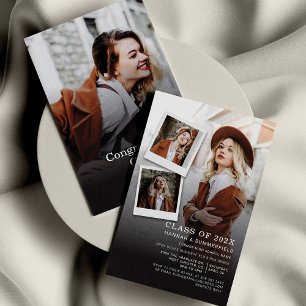 2023 Graduation Party 4 Foto's Modern Afstudeerder Kaart