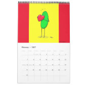 2023 Green Weenii Calendar Kalender (Feb 2027)