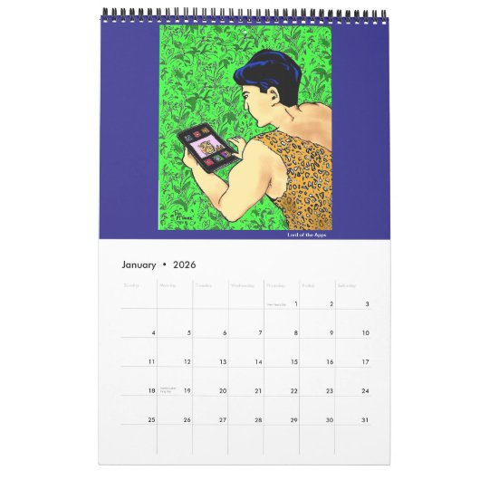 2023 Green Weenii Calendar Kalender (Jan 2026)