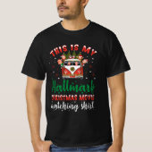 2023 Hallmark Kerstfilm kijken T-shirt (Voorkant)