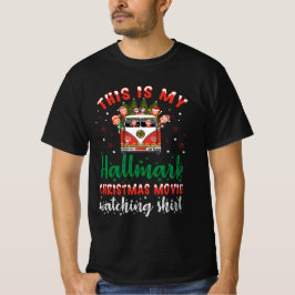 2023 Hallmark Kerstfilm kijken T-shirt