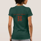 2023 Hallo Winter Holiday Scotland Pattern T-shirt (Achterkant)