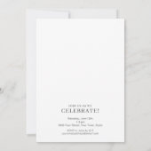 2023 Handgeschreven Fotogradatiepartij Uitnodiging (Achterkant)