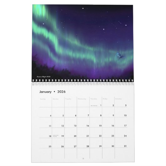 2023 Heksen en Draken Kalender door Ariel Burgess (Jan 2026)