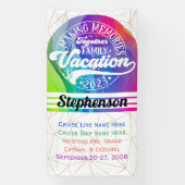 2023 Herinneringen maken samen vakantie cruise deu Spandoek (Verticaal)