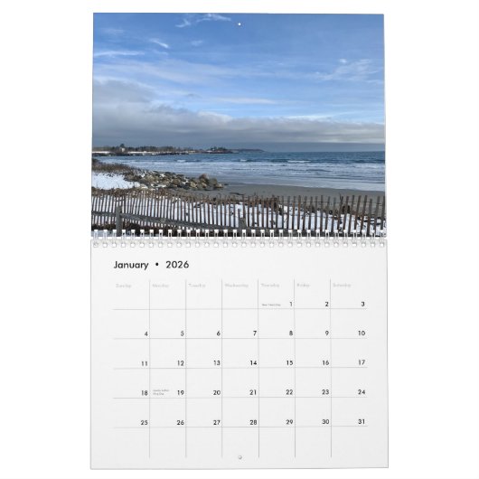 2023 Higgins Beach Maine Photography Calendar Kalender (Jan 2026)