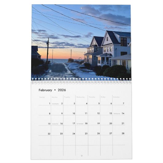 2023 Higgins Beach Maine Photography Calendar Kalender (Feb 2026)