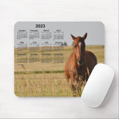 2023 Horse Calendar van Janz Muismat (Met muis)