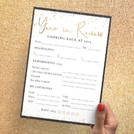 2023 Jaar in Review reflectie Kaarten