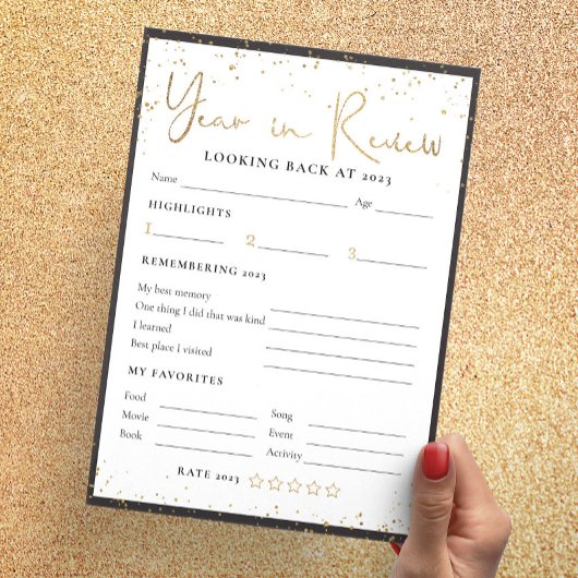 2023 Jaar in Review reflectie Kaarten