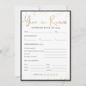 2023 Jaar in Review reflectie Kaarten (Voorkant)