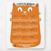 2023 Jaar Maandelijkse kalender Oranje Kat uit de Muismat (Voorkant)