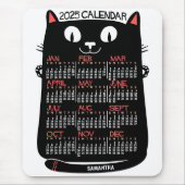 2023 Jaar Maandelijkse kalender Zwarte Kat uit het Muismat (Voorkant)